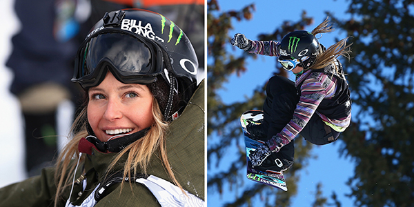 Snowboarder Jamie Anderson